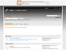 Tablet Screenshot of forum.mobione.pl